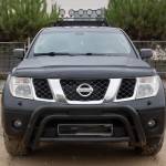 Ανεμοθραύστης / Αντιανεμικό Καπό Για Nissan Navara 2006-2015 Μαύρο Χρώμα