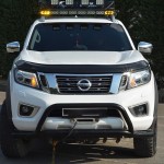 Ανεμοθραύστης / Αντιανεμικό Καπό Για Nissan Navara 2015-2020 Μαύρο Χρώμα