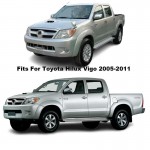 Ανεμοθραύστης / Αντιανεμικό Καπό Για Toyota Hilux 2006-2012 Μαύρο Χρώμα