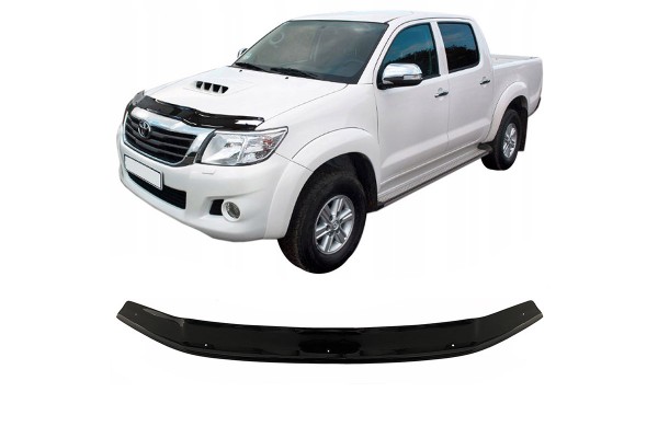 Ανεμοθραύστης / Αντιανεμικό Καπό Για Toyota Hilux 2012-2015 Μαύρο Χρώμα