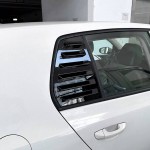 Καπάκια Πισινών Παραθύρων Για Vw Golf Vi (6) 08-11 Μαύρα 2 Τεμάχια