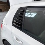 Καπάκια Πισινών Παραθύρων Για Vw Golf Vi (6) 08-11 Μαύρα 2 Τεμάχια