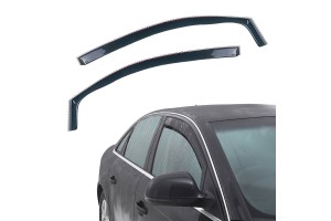 Ανεμοθραύστες Gelly Plast Για Mitsubishi L-200 (1996-2005) - Φιμέ Χρώμα Ζευγάρι 2 Τεμάχια Εμπρός (Μιάμιση Καμπίνα) 10193