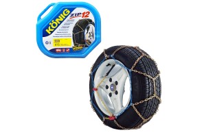 Αλυσίδες Χιονιού Konig No Problem Zip No 75(70-80) 12mm 2 Τεμάχια