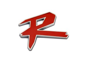 Αυτοκόλλητο Σήμα Χρωμίου 3D "R" 7.2x5.5cm 1Τμχ