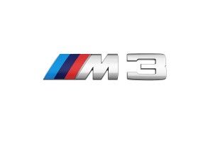 Αυτοκόλλητο Σήμα Τύπου Bmw "M3" 10.5x3cm 1Τμχ