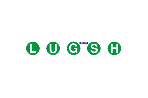 Αυτοκόλλητο ΣήμαL- H - U - G - S Φ12.5cm 1Τμχ
