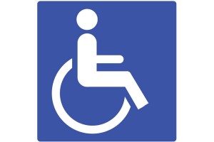 Αυτοκόλλητο Σήμα ΑναπήρωνΑ.Σ. 0200