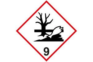 Αυτοκόλλητο Σήμα "Ψάρι" (Τοξικό Για Τους Υδρόβιους Οργανισμούς - Με Μακροχρόνιες Επιπτώσεις) 25x25cm 1Τμχ