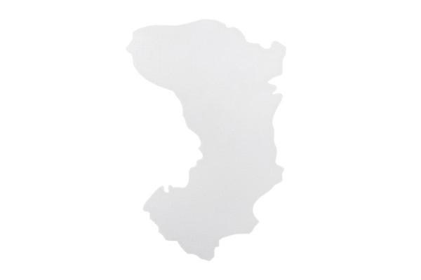 Αυτοκόλλητος Χάρτης Χίος Λευκός 7.5x5 Cm 1Τμχ