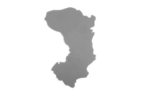 Αυτοκόλλητος Χάρτης Χίος Ασημί 7.5x5 Cm 1Τμχ