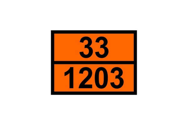 Πινακίδα Φορτηγού Καυσίμoυ 33/1203 Ανάγλυφη Π.ΑΝ.302 30x40cm 1 Τμχ