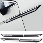 Αυτοκόλλητα Σήματα Φτερού / Πόρτας Για Vw Tiguan / Passat R-Line 4 Τεμάχια