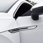 Αυτοκόλλητα Σήματα Φτερού / Πόρτας Για Vw Tiguan / Passat R-Line 4 Τεμάχια