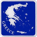 Αυτοκόλλητος Χάρτης Ελλάδα "Greece" Τετράγωνος Σμάλτο 7.8x7.8cm 1Τμχ Αυτοκόλλητος Χάρτης Ελλάδα "Greece" Τετράγωνος Σμάλτο 7.8x7.8cm 1Τμχ