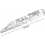 Αυτοκόλλητο Σήμα Χρωμίου 3D "4WD" 15.4x2.7cm 1Τμχ Αυτοκόλλητο Σήμα Χρωμίου 3D "4WD" 15.4x2.7cm 1Τμχ