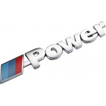 Αυτοκόλλητο Σήμα Χρωμίου 3D "Power" 14x2.3cm 1Τμχ Αυτοκόλλητο Σήμα Χρωμίου 3D "Power" 14x2.3cm 1Τμχ