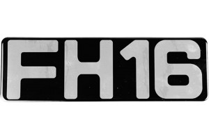 Αυτοκόλλητο Σήμα "FH16" Σμάλτο 26x8cm 1Τμχ