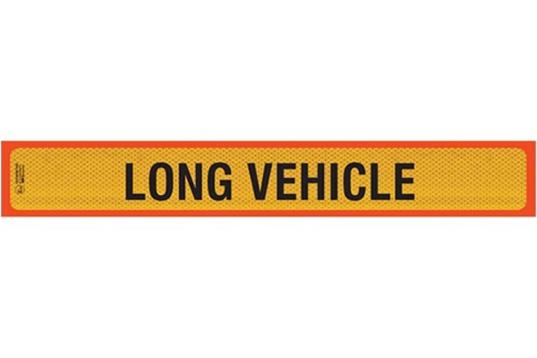 Πινακίδα Αλουμινίου 3M Φορτηγό Long Vehicle Γίγας 125x20cm 1Τμχ Πινακίδα Αλουμινίου 3M Φορτηγό Long Vehicle Γίγας 125x20cm 1Τμχ