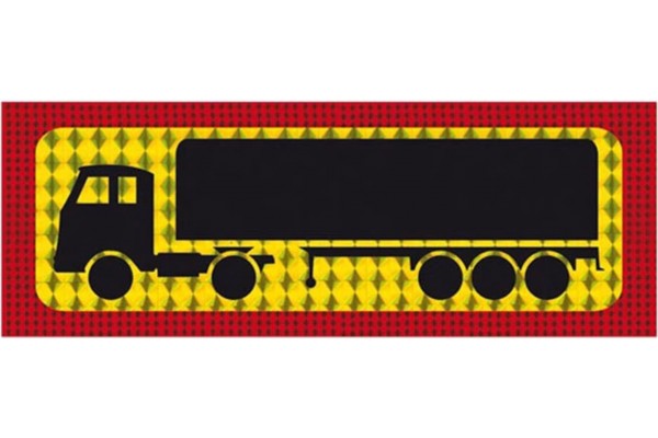 Πινακίδα Αυτοκόλλητη Φορτηγό Επικαθήμενο 48x20cm 1Τμχ Πινακίδα Αυτοκόλλητη Φορτηγό Επικαθήμενο 48x20cm 1Τμχ