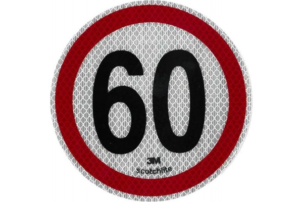 Αυτοκόλλητο Σήμα Όριο Ταχύτητας 3Μ "60" 15cm 1Τμχ Αυτοκόλλητο Σήμα Όριο Ταχύτητας 3Μ "60" 15cm 1Τμχ