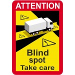 Αυτοκόλλητο Σήμα Τυφλό Σημείο Για Φορτηγό (Blind Spot - Take Care) 12x17cm 1Τμχ Αυτοκόλλητο Σήμα Τυφλό Σημείο Για Φορτηγό (Blind Spot - Take Care) 12x17cm 1Τμχ