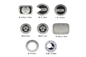 Διακοσμητικο Ταπας Ρεζερβουαρ (ΑΛΟΥΜΙΝΙΟΥ) - D