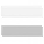 Licence Plate Frames With Glass Protection 2 Pcs - Φιμε Licence Plate Frames With Glass Protection 2 Pcs - Φιμε