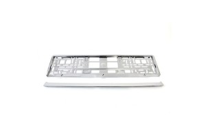 Πλαίσιο Πινακίδας Amio (01170) Ευρωπαϊκό Χρωμίου 53x13cm 1Τμχ