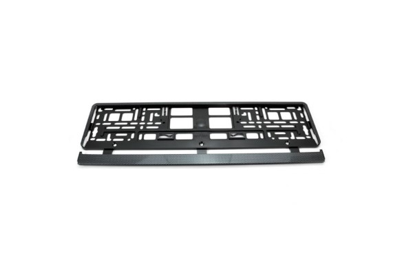 Πλαίσιο Πινακίδας Amio (01165) Ευρωπαϊκό Carbon 53x13cm 1Τμχ