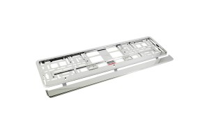 Πλαίσιο Πινακίδας Ευρωπαϊκό Χρωμίου 53x13cm 1 Τεμάχιο