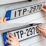 Αόρατη Βάση Πινακίδας 112-113MM Διάφανο 4τμχ Αόρατη Βάση Πινακίδας 112-113MM Διάφανο 4τμχ