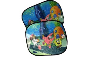 Ηλιοπροστασίες Κουρτινάκια Πλαϊνά Μπομπ Σφουγγαράκης 37 X 45 Cm 2386 2 Τεμάχια