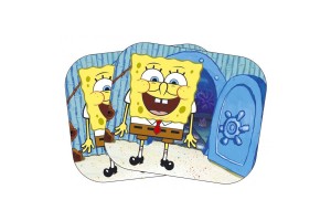 Ηλιοπροστασίες Κουρτινάκια Πλαϊνά Μπομπ Σφουγγαράκης 37 X 45 Cm 2383 2 Τεμάχια