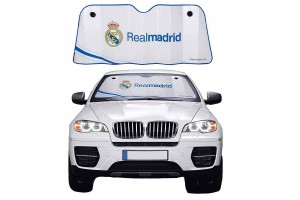 Ηλιοπροστασία Κουρτινάκι Παρμπρίζ Εσωτερικό ''Real Madrid''L 145 Χ 70 Cm