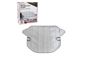 Ηλιοπροστασία Παρμπρίζ Εξωτερική2 Σε 1 "Swiss Drive LAWISOL" 210 X 145 Cm