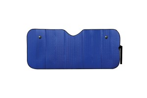 Ηλιοπροστασία Παρμπρίζ Αλουμινίου Μπλε Matte Large Mattblu 145 x70 Cm 1 Τεμάχιο