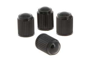 Καπάκια Βαλβίδων Πλαστικά Μαύρα Swiss Drive Capvalv 4 Τεμάχια