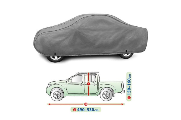 Κουκούλα Αυτοκινήτου Pick Up Hardtop Kegel Mobile X-Large 490-530cm x150-160cm