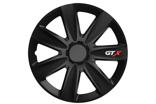 Τάσια Τροχών Αυτοκινήτου 14" Gtx 102741 Carbon Bl Cbx 4 Τεμάχια