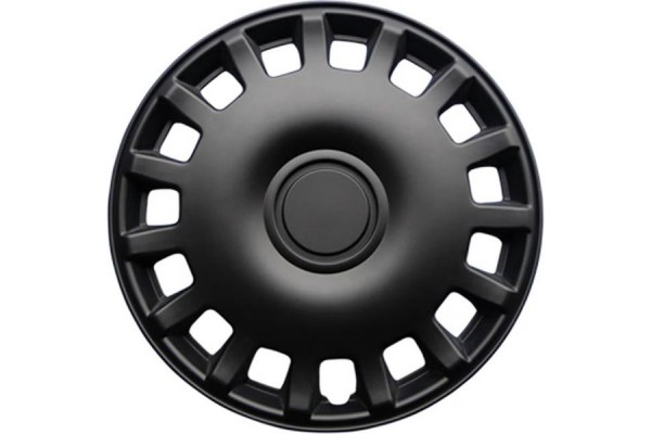 Τάσια Αυτοκινήτου Matt Black KT-1006 15'' 4 Τεμαχίων Πολυτελείας Σε Κουτί