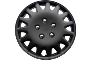 Τάσια Αυτοκινήτου Matt Black KT-996 15'' 4 Τεμαχίων Πολυτελείας Σε Κουτί