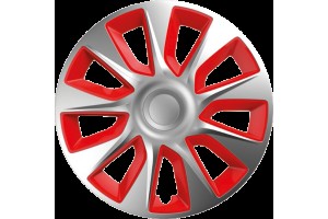 Τάσια Αυτοκινήτου Ασημί - Κόκκινα 101461 Cbx 15''