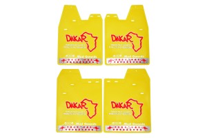 Λασπωτηρες Suv 48x36cm 4ΤΜΧ - Dakar Κιτρινο