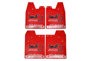 Λασπωτηρες Suv 48x36cm 4ΤΜΧ - Dakar Κοκκινο