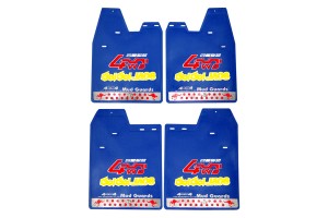 Λασπωτηρες Suv 48x36cm 4ΤΜΧ - 4WD Μπλε