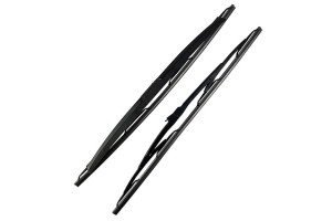 Υαλοκαθαριστήρες Μάκτρα Μαρκέ Μεταλλικοί Με Γραφιτούχο Λάστιχοκιτ 2 Τεμαχίων 60cm + 60cm 24"+24"