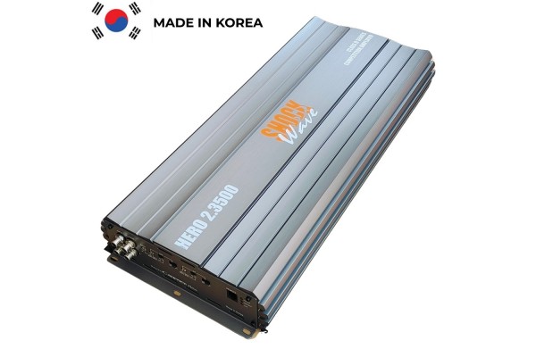 Shockwave Class D 2Channel HERO2.3500 (2x3500Wrms) Made In Korea