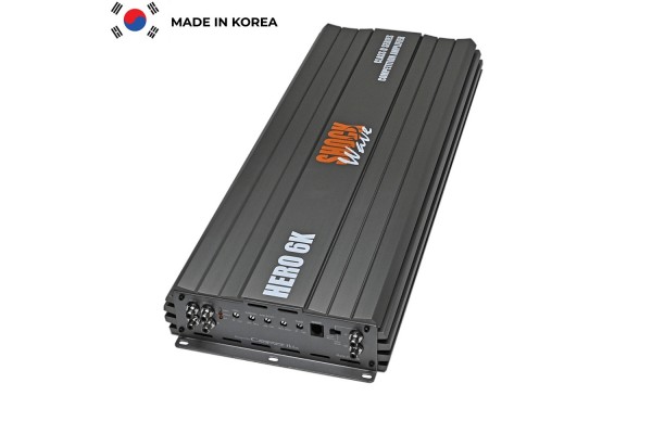 Shockwave Monoblock HERO6K (6.000Wrms) Made In Korea
