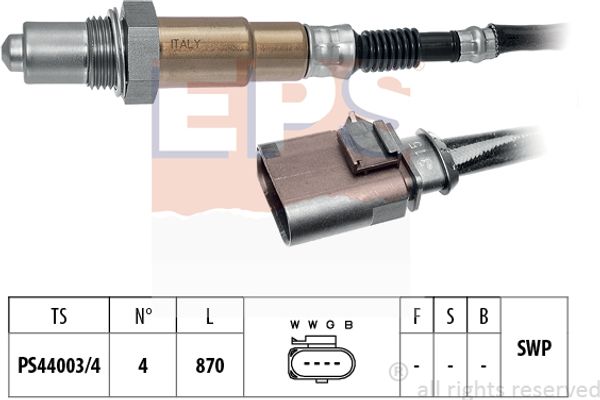 Eps Αισθητήρας Λάμδα - 1.998.535